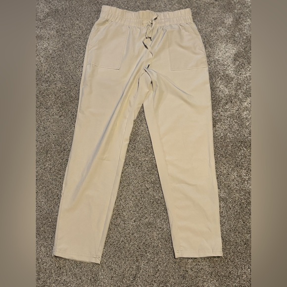 Apana Pants - Apana Women's Tan Joggers